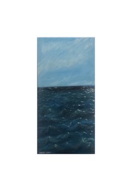 صورة “امواج البحر “ لوحة زيتية 