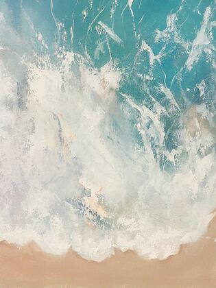 لوحة Seascape  : قطعة فنية استثنائية تبرز جمال البحر وحركة أمواجه