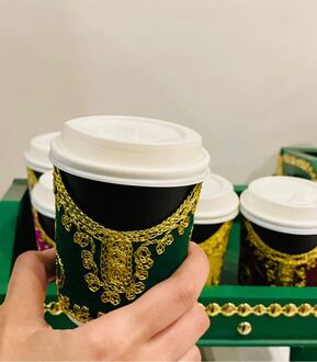 صورة تلبيسات شعبية للأكواب