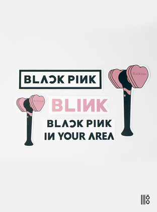 صورة ملصقات الفرقة الكورية بلاكبينك BLACKPINK 