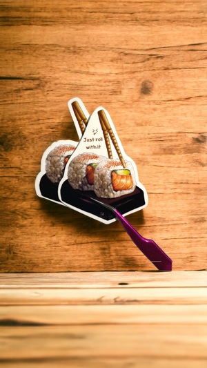 صورة sushi sticker ستيكر سوشي   