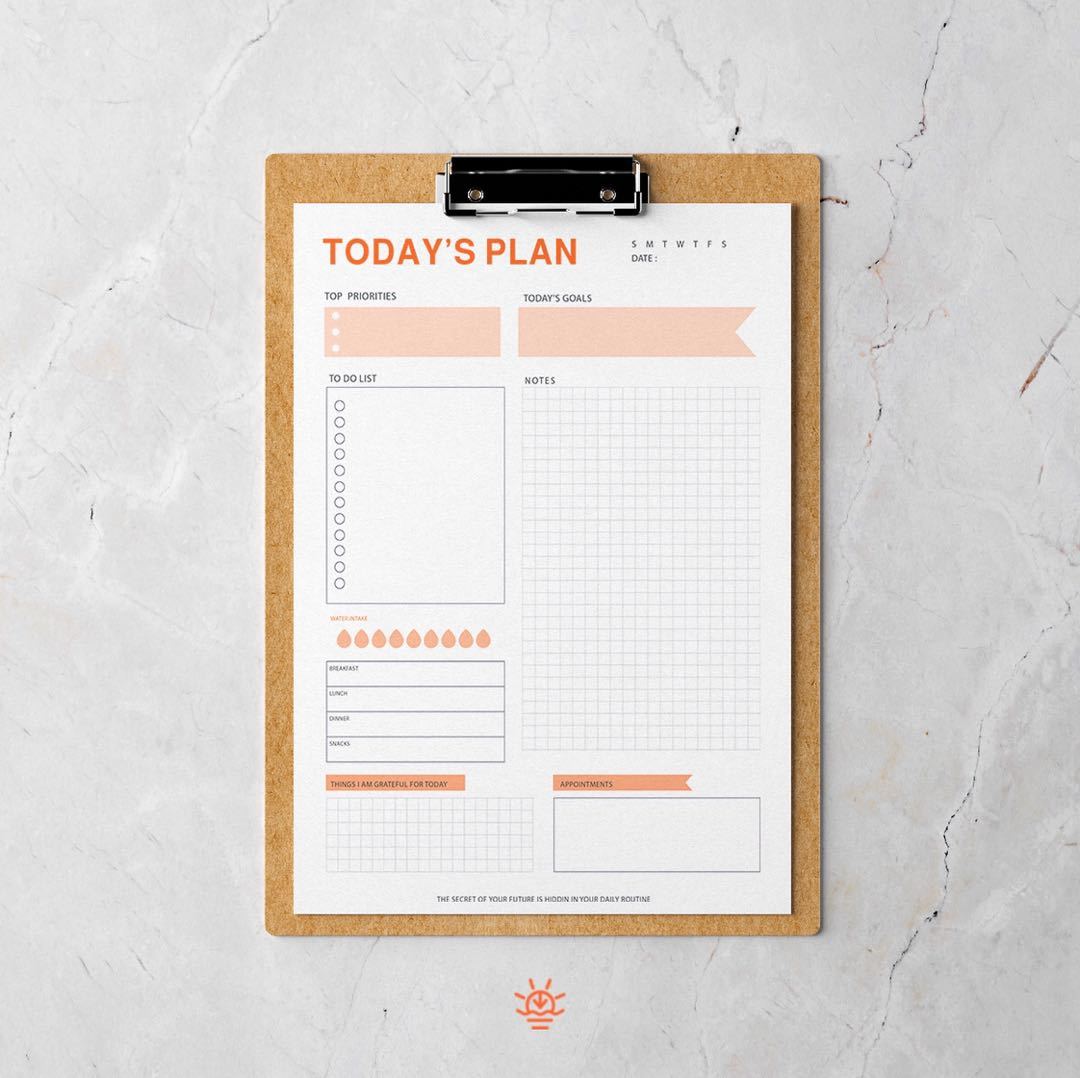 Today’s plan  | مخطط اليوم  | تبايع - آن 