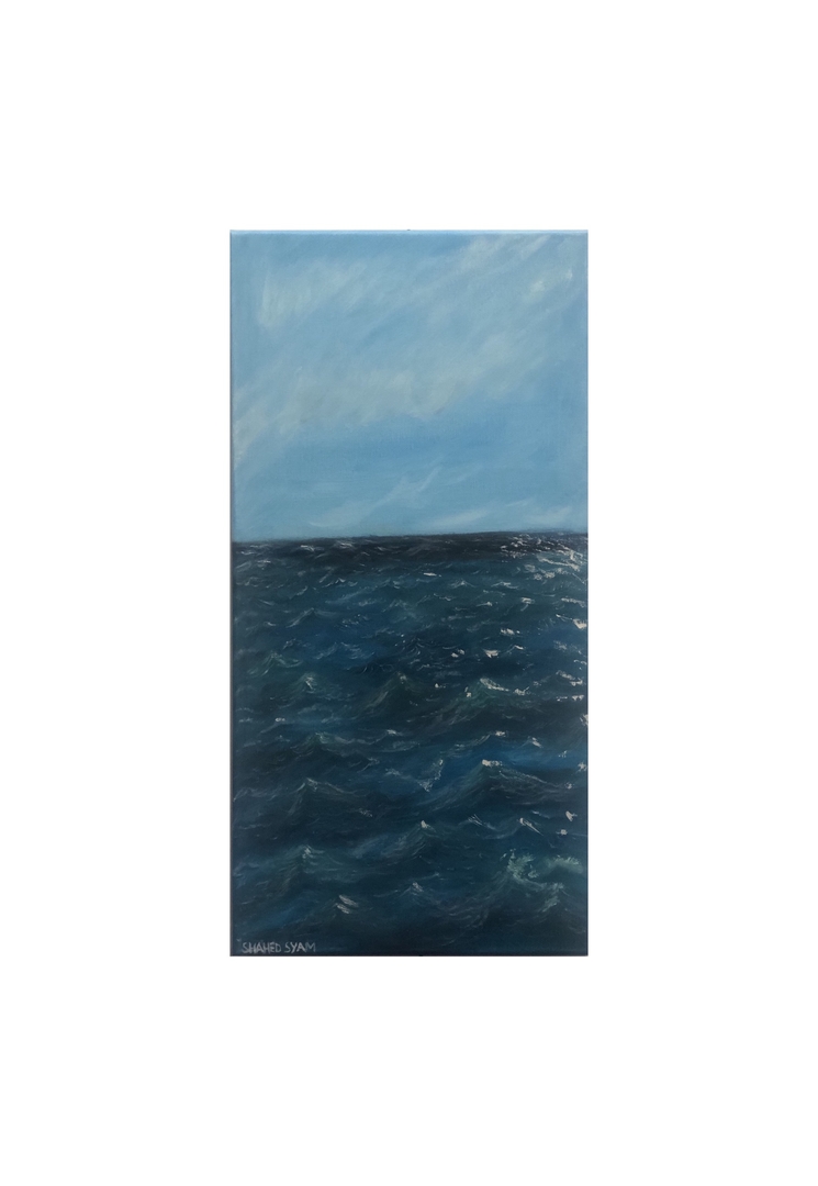 اطلب “امواج البحر “ لوحة زيتية  من متجر Shdstore على تبايُع