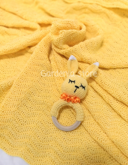بطانية طفل  شكل ارنب