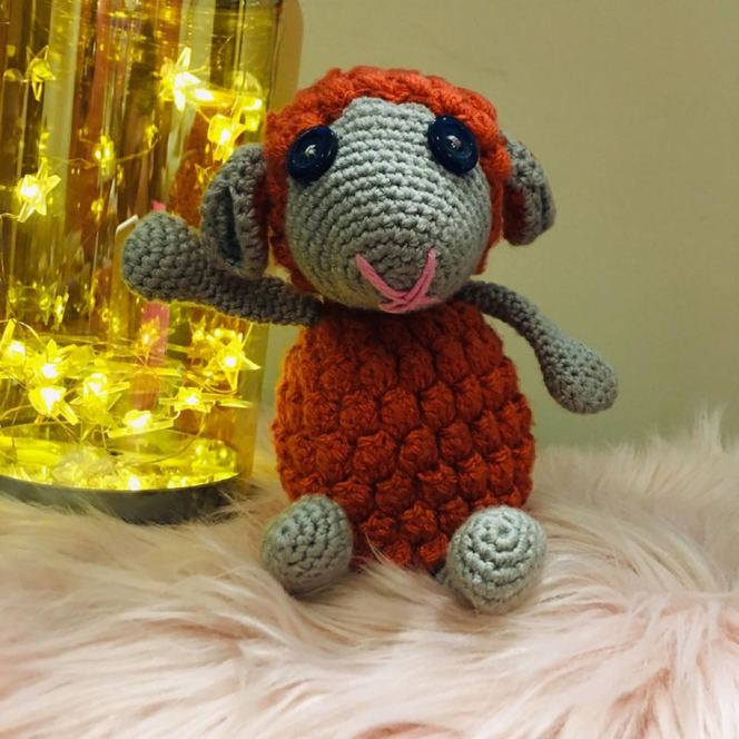 اطلب لعبة خروف العيد من متجر Crochet Shanonna  على تبايُع