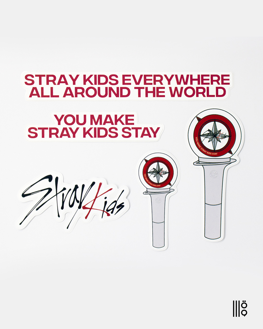 ملصقات الفرقة الكورية ستراي كيدز  STRAY KIDS