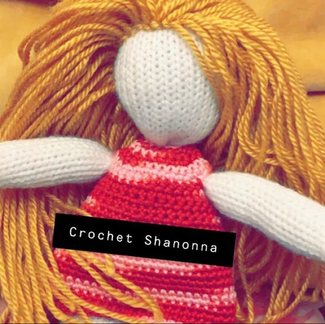 اطلب عروسة من التريكو  من متجر Crochet Shanonna  على تبايُع