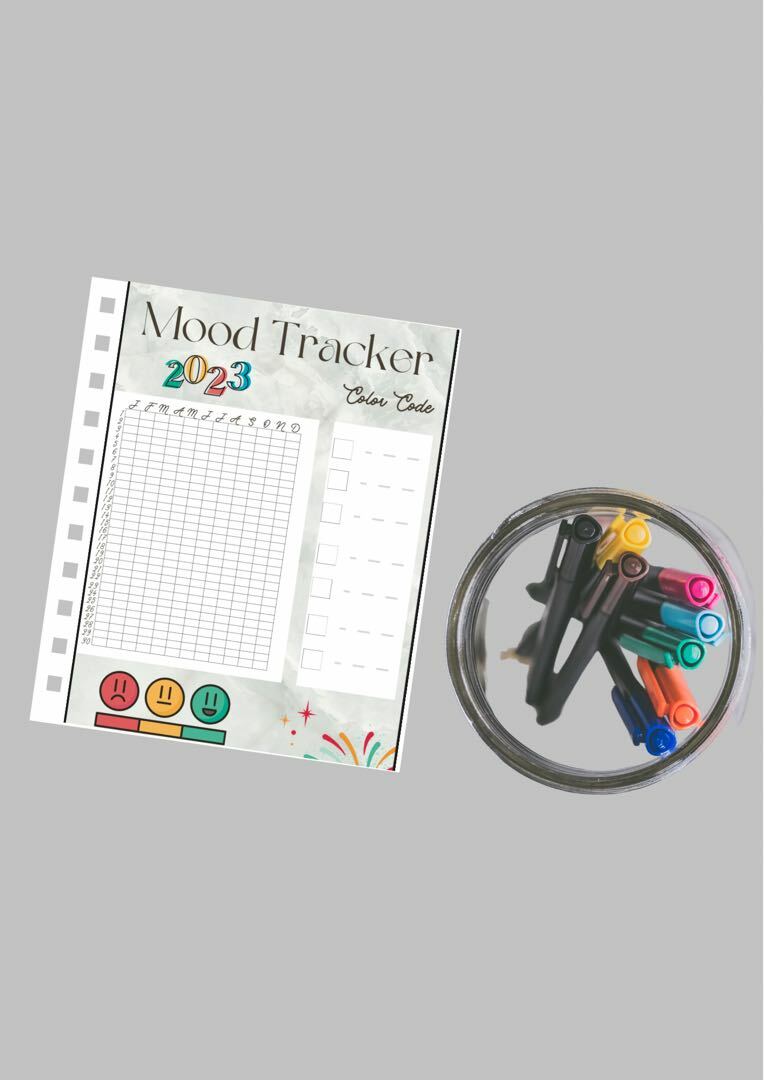 اطلب Mood tracker  من متجر قرطاسية Diary على سوق تبايُع